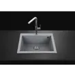 (MEX) Single Bowl Sink, Synthetic Granite, Model KIN15CE image 4