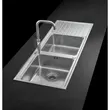 (MEX) Double Sink with Drainboard, Stainless Steel AISI 304 Model ELB230BM image 9