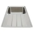 (HAFELE) BLANCO LEMIS Kitchen Sink (495.39.367) Right Bowl Left Drainboard image 2