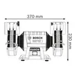 (Bosch PT) Bench Grinder 600 Watt GBG 60-20 image 7