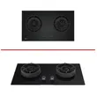 (Eve) Wall-Mounted Range Hood HC-JETBLACK-90 + Built-in Gas Hob HB78-2BCC/BG + Kitchen Sink MARATHON 810/510 image 5
