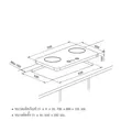 (Hafele) Standard Gas Cooktop AUGUSTO Series (495.06.192) image 3