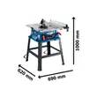 (Bosch PT) Table Saw 1,800 Watts GTS 254 image 8