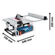 (Bosch PT) Table Saw 1,800 Watt GTS 10 J image 8