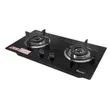 (Tecno) Wall-Mounted Range Hood 90 cm TNS HD 3590 GB + 2-Burner Gas Stove Built-in Tempered Glass Base tns hb 207140 gb Free 1.5 m Air Duct image 4