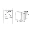 (MEX) VRM9652B Multifunction Electric Oven 60 cm with Steam Base Technology image 8