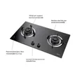 (Hafele) Gas Hob Plus+ Series (495.06.176) image 2