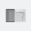 (EVE) ซิงค์ล้างจาน 1 หลุม หินแกรนิตสังเคราะห์ รุ่น PHILLIP 800/520 WHITE รูปที่ 2