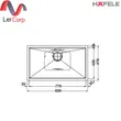 (HAFELE) Countertop Kitchen Sink Maria Series (570.05.130) image 2