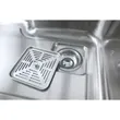 Multi-Purpose Stainless Steel Sink TOYO 750/450 with Free Overflow Outlet, Food Strainer, Drain Trap, Curve Cold Water Faucet, and More image 4