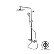 (Hafele) Standing Shower Set with Temperature Control (589.85.004) image 2