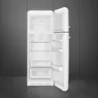 (Smeg) 50's Retro Style Refrigerator Model FAB30RWH5 White image 14