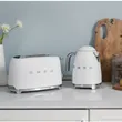 (SMEG) 50's Retro Style Aesthetic Toaster Model TSF01WHMEU White Matt image 5