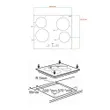(Teka) Range Hood Model LDH TC 60 SS + 60 cm Ceramic Electric Cooktop 4-Zone Touch Control Cooking Model VE 4 Q BK image 9