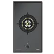 (Teka) Range Hood Model LDH TC 60 BK + 1-Burner Glass Top Gas Cooktop 30 cm GK LUX 30.2 1G AI AL TR GLASS image 6