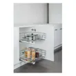 (HAFELE) Pull-Out Basket Set with Front Door Opening (495.35.123) for 600 mm Cabinet (549.03.134) image 2