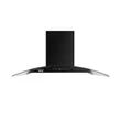 (EVE) DIESEL-90 Hood Range Hood + HP75-2WKFGB Gas Cooktop + EUROSTONE 1160/500 Sink + AZTAC II BLACK Faucet Free Air Duct image 2