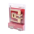 (Hafele) Lever Handle with Spring System General Room Brass Matt (489.11.044) image 4