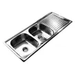 (Teka) Sink VIVAS 120 2B 1D Stainless Steel image 2