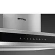 (Smeg) Island Range Hood KLTI9L4X + Induction Hob with Integrated Hood Model HOBD682D2 image 6