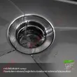 (Eve) 单盆水槽(左)带沥水板 型号 CARBONYTE 1160/520 LH 图片 5