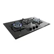 (Teka) Wall-Mounted Chimney Range Hood Model DVW 97560 C 90 cm + 3-Burner Built-in Gas Cooktop Model GTM 86 3G AI AL 2T 86 cm image 7