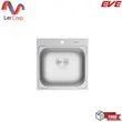 (Eve) Ceramic Cooktop HB30-2CEM/SC + Range Hood HF-HSM102AT-60 + Single Bowl Sink SAVO 500/500 image 8