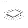 (EVE) HC-LOFTBOX-90 Cooker Hood + HB78-2BCCBG Gas Stove + EUROSTONE 1160500 Kitchen Sink + AZTAC II BLACK Tap with Free 1.5m Extension Hose and Other Accessories image 2