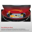 (EVE) Single Burner Gas Stove, Countertop Gas Stove, Gas Burner Head HP35-1QFGB image 6