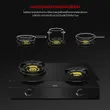 (EVE) Wall-Mounted Range Hood HC-SHADOW-90 PLUS + 2-Burner Tabletop Gas Stove HP75-2Q/FGB Free 1.5m Duct Hose image 8