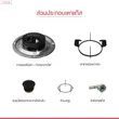 (EVE) 2-Burner Built-in Gas Cooktop Glass Base FURY 2B image 10