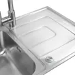 (EVE) Stainless Steel Single Bowl Sink with Drainboard HUDSON 1200/500 image 7
