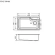 (EVE) OUTLET Multipurpose Kitchen Sink Model TOYO 750/450 image 4
