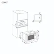 (EVE) Electric Built-in Oven CITI + Microwave COMET image 13