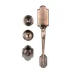 (Hafele) Sliding Door Handle Antique Copper Black (489.94.329) image 2