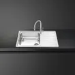 (Smeg) Single Bowl Sink Model LG861D-2 image 2