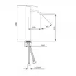 (Jaquar) Artize Single Lever High Neck Basin Mixer SIG-CHR-41009B image 2