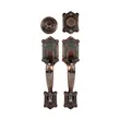(Hafele) Zinc Alloy Door Lock Handle Standard Model Antique Copper (489.94.358) image 2