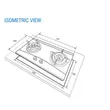 (MEX) Built-in Hob + Range Hood MEX MX472MM+K632BFX90 image 3