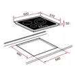 (TEKA) Range Hood Model LDA TC 90.1 + 3-Zone Induction Cooktop Model IB 6315 image 4
