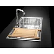 MEX Single Bowl Kitchen Sink SUMO3 SET with Free Cold Water Faucet image 3