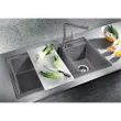(HAFELE) BLANCO METRA 9 Kitchen Sink (495.39.099) (565.70.352) Anthracite image 4