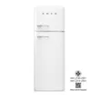 (Smeg) 50's Retro Style Refrigerator Model FAB30RWH5 White image 9