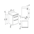 (Smeg) Victoria Aesthetic Cooker TR62IP2 60 cm Cream image 2