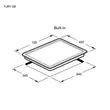 (EVE) DIESEL-90 Plus Range Hood + FURY 2B Gas Cooktop + UMI 750/460 Kitchen Sink + Free Cold Water Tap with 1.5 m Hose image 8