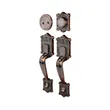 (Hafele) Zinc Alloy Door Lock Handle Standard Model Antique Copper (489.94.358) image 3