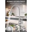 (Dinosaur) Single Counter Sink Faucet DINOFAUCET02 SILVER Omnidirectional image 3