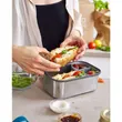 (Element72) BLACK + BLUM Stainless Steel Sandwich Box Large, Ocean Color image 7