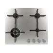 (Tecno) Tecnoplus 4-Burner Built-in Gas Hob TNP HB MAJESTIC 4 Stainless Steel Silver 60 cm image 5