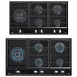 (Teka) Ceramic Glass Gas Cooktop 5 Burners with ExactFlame Function Model GZC 95320 XBN image 3